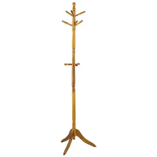 Cleo Kleiderständer, Holz, mit 9 Haken Eiche