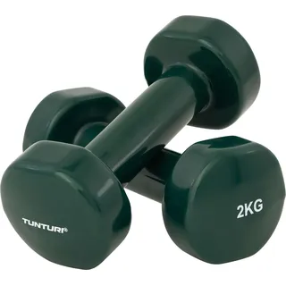 Tunturi Kurzhanteln Hantel-Set 2 x 2 kg grün
