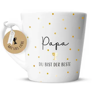 Amari ® Papa Tasse Tasse - Vater Tasse - Tassen für Papa - Kaffeetasse Papa - Vatertagsgeschenke für Papa Tasse - Kaffeetasse Papa