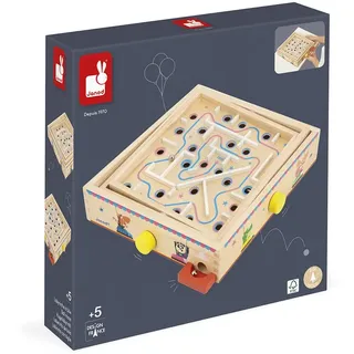 Janod Apfelball-labyrinth - Multicolor - One Size