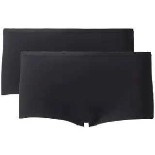 Panty CALIDA "Benefit Women", Damen, Gr. S (40/42), schwarz, Single Jersey, Obermaterial: 94% Baumwolle, 6% Elasthan, unifarben, normal, Unterhosen Panty, elastisch, Baumwoll-Mix, Single Jersey Qualität, weich, Topseller
