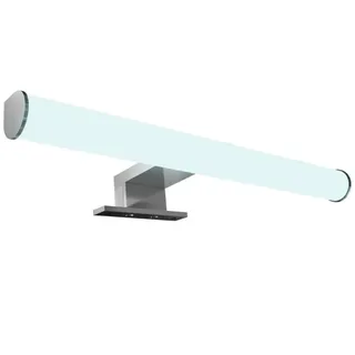 Kalb Material Für Möbel LED Spiegelleuchte 600mm Aufbauleuchte 230V Badezimmer Leuchte verchromt, Auswahl:600mm - Neutralweiss