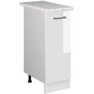Vicco Unterschrank Apothekerschrank R-Line 30 x 81,6 x 60 cm Weiß