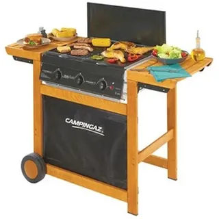 Gasgrill Aus Akazienholz Dualgas Adelaide 3 Woody DG Cod.97338