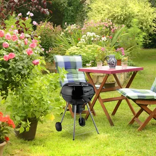 XXL Kugelgrill mit Rädern, große Grillfläche