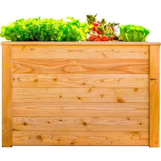 Westmann Hochbeet Lärche 100 x 65 x 66 cm Weiß