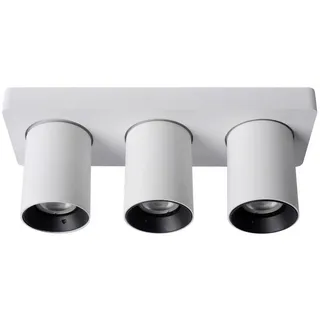 Lucide Led-Strahler , Weiß , Metall , G , 10x11.5x30 cm , RoHS, Reach , drehbar, LED-Leuchtmittel austauschbar, Farbtemperaturwechsler, kabellos , Lampen & Leuchten, Innenbeleuchtung, Spots & Strahler, Deckenspots