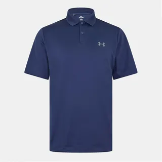 Under Armour Tech Poloshirt, Blue Haze/Pitch Grey, Größe 3XL