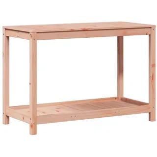Pflanztisch mit Ablage 108x50x75 cm Massivholz Douglasie