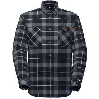 Mammut Alvra Flanellhemd black-strata M