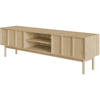 Selsey Neksto TV-Lowboard 170 cm Braun Massivholz