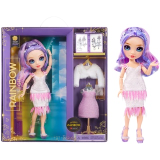 MGA Entertainment Rainbow High Fantastic Fashion Doll- Violet (purple)