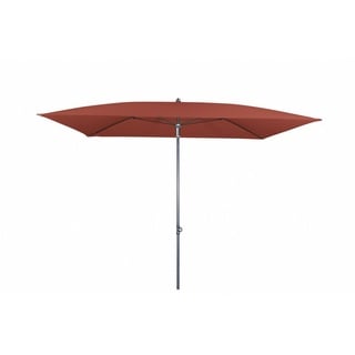 Doppler WATERPROOF III wasserdichter Sonnenschirm 225x120cm ohne Volant terracotta