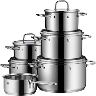 WMF Inspiration Induktion Topf-Set 6-tlg. 2 x Bratentopf + 3 x Fleischtopf + Stieltopf