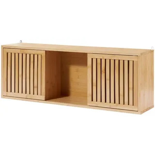 [en.casa] Wandregal 20 x 33 x 93 cm Beige
