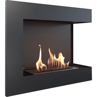 Kratki Bioethanol Kamin DELTA 600 Schwarz