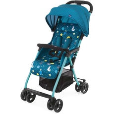 Chicco OHlalà 3 Ultra-Leichtgewicht Kinderwagen von Geburt bis 15 kg, Liege- und Faltbuggy mit großem Einkaufskorb, Kompakt, Regenschutz und Ausziehbares Verdeck