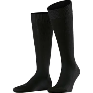 Falke Herren Kniestrümpfe Energizing Wool | schwarz 41/42