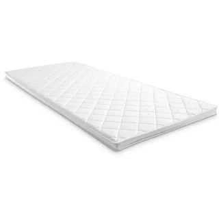 matratzen discount Komfortschaumtopper T6 80 x 200 cm, Höhe 6 cm, Härtegrad H3