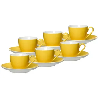 Ritzenhoff & Breker Doppio Espressotasse 0,08 l Gelb 6 St.