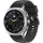 Galaxy Watch8 Classic BT 46 mm Edelstahlgehäuse schwarz Kautschukarmband schwarz verstellbar