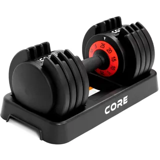 Core Verstellbare Kurzhantel 25 kg schwarz