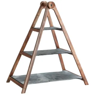 Villeroy & Boch Artesano Original Etagere Etagere aus Naturmaterialien mit herausnehmbaren Servierplatten, ohne Schalen, Handwäsche