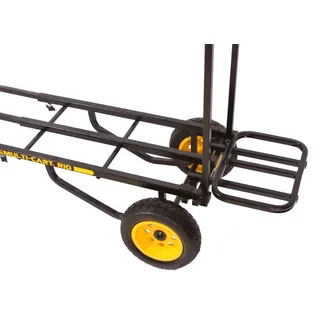 Rock N Roller Multi-Cart Extension für R6, R8, R10, R11G, R12 (erhöht Ladekapazität um 20%, Robustes Stahlrohr, Plattformabmessungen: 13,25“ x 10,25“), Schwarz