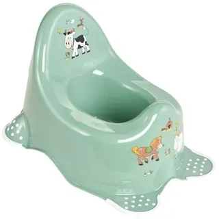 keeeper Funny Farm Babytopf, Ab ca. 18 Monate bis 3 Jahre, Anti-Rutsch-Funktion, Adam, Nordic Gr 1 St