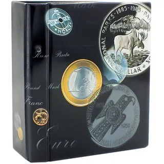 Schwäbische Albumfabrik Euromünzen-Sammelalbum Topset, für alle Euromünzensätze 1 Cent bis 2 Euro