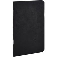 Clairefontaine 734161C Heft (gebund Age Bag, liniert, 9 x 14 cm) 1 Stück, 48 Blatt, schwarz