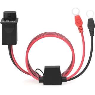 Ctek Indicator Panel 1,5 M, LED-Anzeige zur Anzeige des Batterieladezustands, zeigt an, wann es Zeit zum Aufladen ist, für alle 12 V Blei-Säure-Batterien für Autos, Motorräder & andere