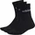 Linear Crew Socken 3er Pack Black/White 42-45