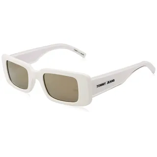 Tommy Jeans Unisex Tj 0056/s Sunglasses, VK6/UE White, One Size