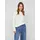 VIRIL O-Neck L/S Knit Top Weiß S
