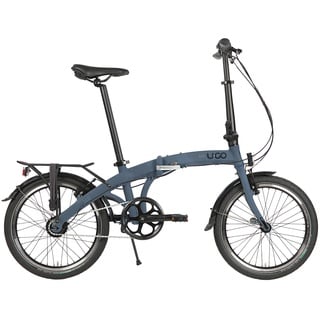 U.GO Unisex-Adult Dare U•GO i7 Folding Bike 20" Klappräder, Blue, Uni