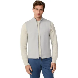 Hackett Milano Strickweste - Pearl Grey - M