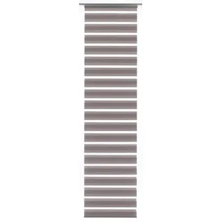 GARDINIA Flächenvorhang (1 Stück), Schiebegardine, Doppelrollo-Optik, Flächenvorhang Day + Night, 60x245cm