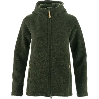 Fjällräven Damen Kaitum Fleecejacke, Deep Forest, XL