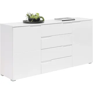 HBZ Sideboard »Spice weiß Hochglanz, Wohnzimmerschrank BxHxT 165x80x40 cm B: 165 H: 80 T: 40.0