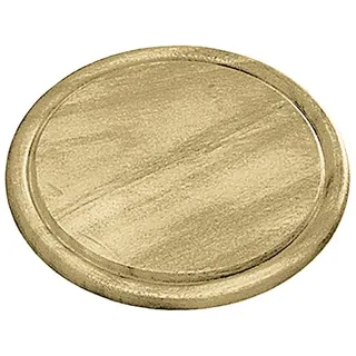 KESPER Fleischteller Holz 1 Set 25 x 25 x 1,5 cm Braun