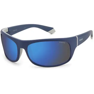POLAROID Brille PLD 2125/S Größe 66-18 mm Blau Grau polarisiert