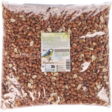 Flamingo Erdnüsse, geschält, Premium-Futter für Wildvögel, 3 kg