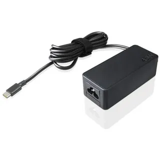 Lenovo USB-C 45W adapter (A) 45 W), Notebook Netzteil, Schwarz