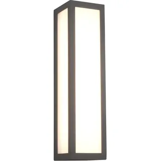 Trio Außenwandleuchte Aluminium 36,0 cm inkl. 10,5 Watt LED anthrazit