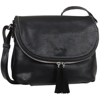 Tom Tailor Lari Damen Umhängetasche Crossbody Bag Mittelgroß Schwarz