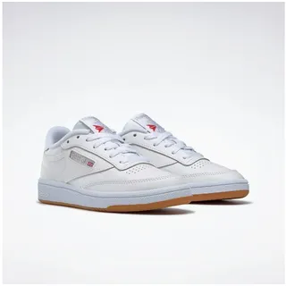 Club C 85 White / Light Grey / Gum 40