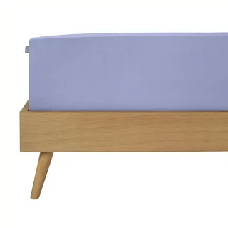 SCHIESSER Spannbettlaken Jersey-Elasthan 100 x 200 - 100 x 220 cm lila