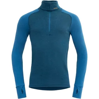 Devold of Norway Devold Herren Expedition Merino Silk Zip Longsleeve (Größe L, blau)