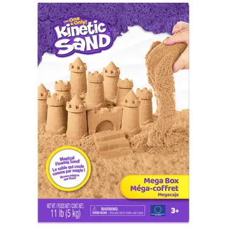 Spin Master Kinetic Sand Knete 5 kg naturbraun
